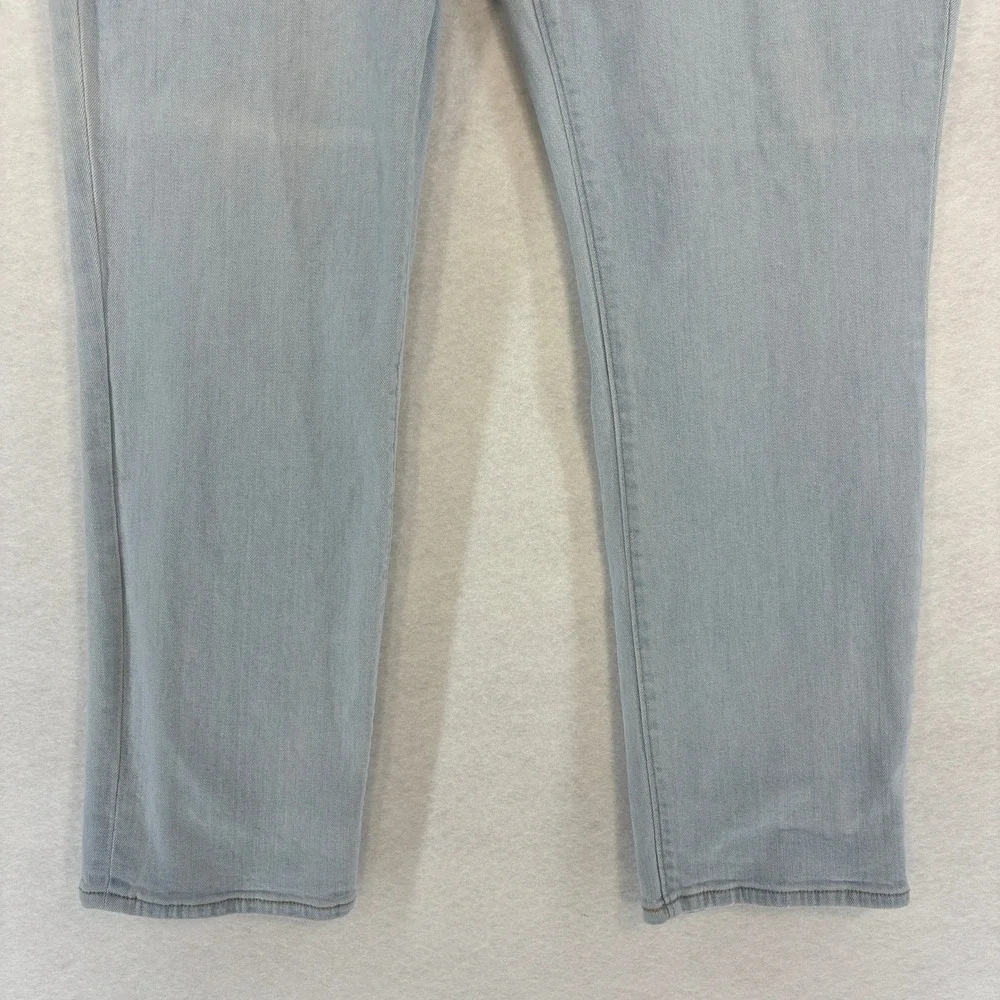 LOFT The Girlfriend Jeans Women's Size 14 32 Light Wash Stretch Denim Cotton
